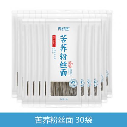 （预售）得舒愈 苦荞粉丝面 118克*30袋/箱