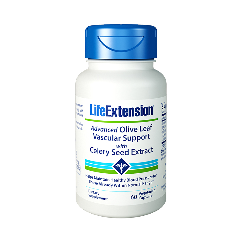 life extension橄榄叶芹菜籽提取物胶囊60粒【新老包