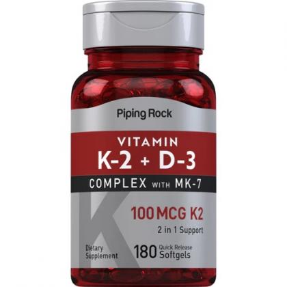 维生素K2+D3复合胶囊 180粒