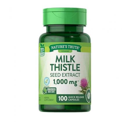奶蓟提取物胶囊 1000mg 100粒