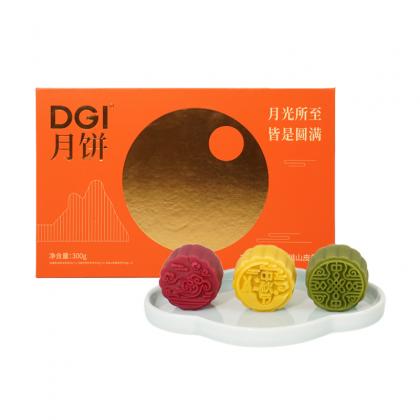【限时特价】2025款DGI月饼礼盒装300g(50g*6个)