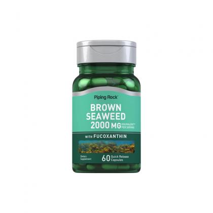 【美国直邮】PipingRock褐藻（裙带菜）60粒