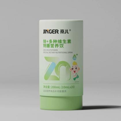 京儿 儿童 锌+多种维生素特膳营养饮 200lm（10ml*20）