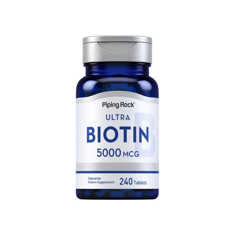 生物素,5000 mcg,240 片剂