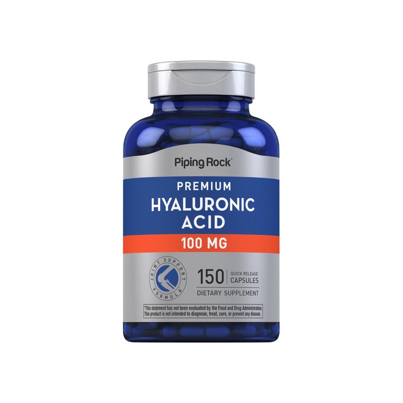 Hyaluronic Acid,100 毫克,150 速释 胶囊