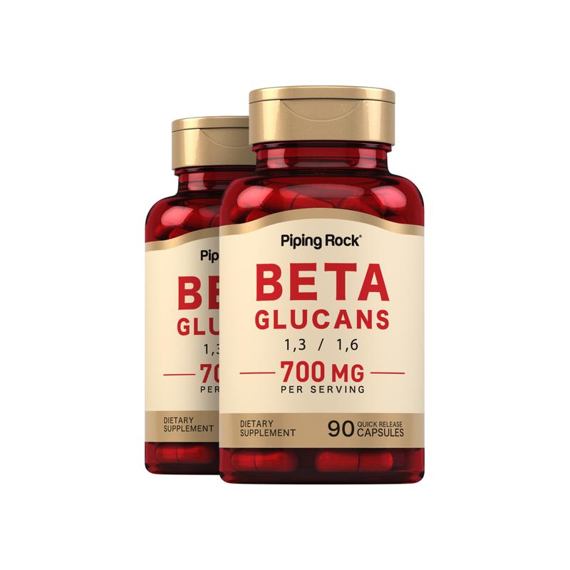 β-1,3/1,6 - 葡聚糖，每份 700 毫克，90 粒，共 2 瓶
