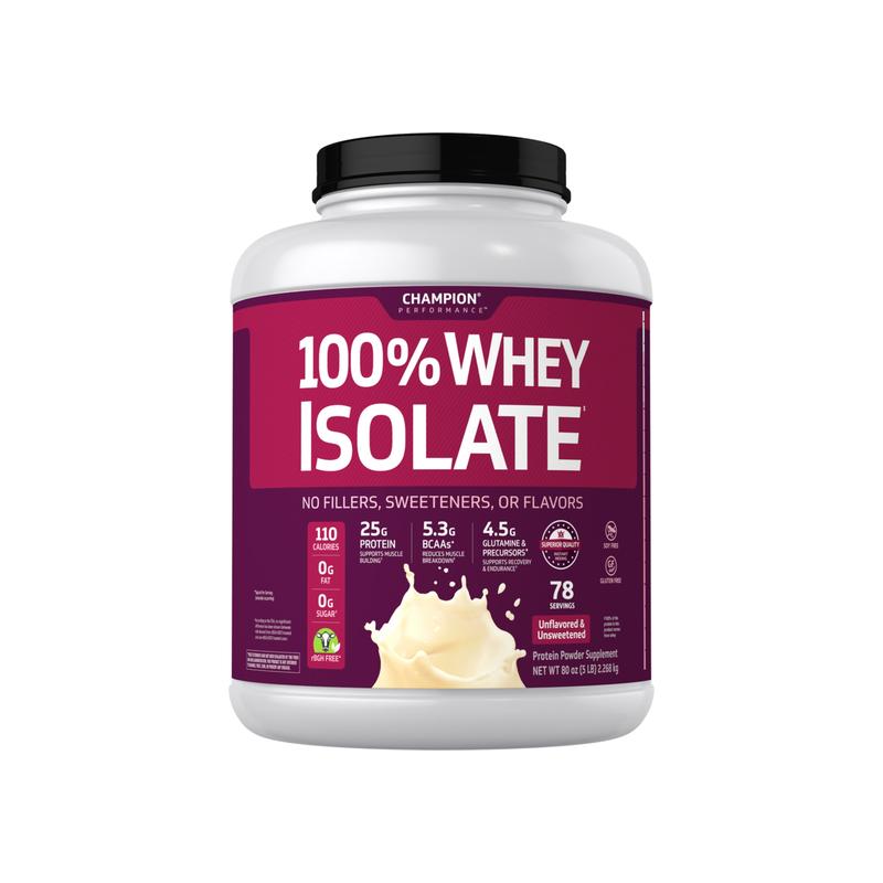 乳清 蛋白质 Isolate（Unflavored & Unsweetened）,5 lb（2.26...