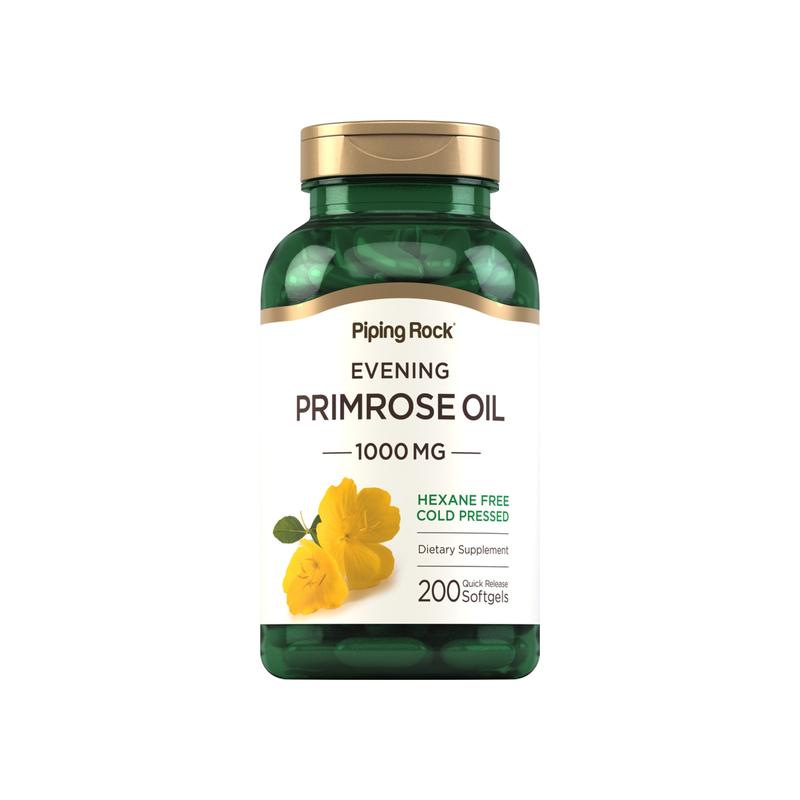 Evening Primrose 油,1000 毫克,200 速释软胶囊