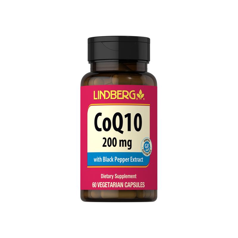 辅酶 Q10，每粒 200 毫克，60 粒