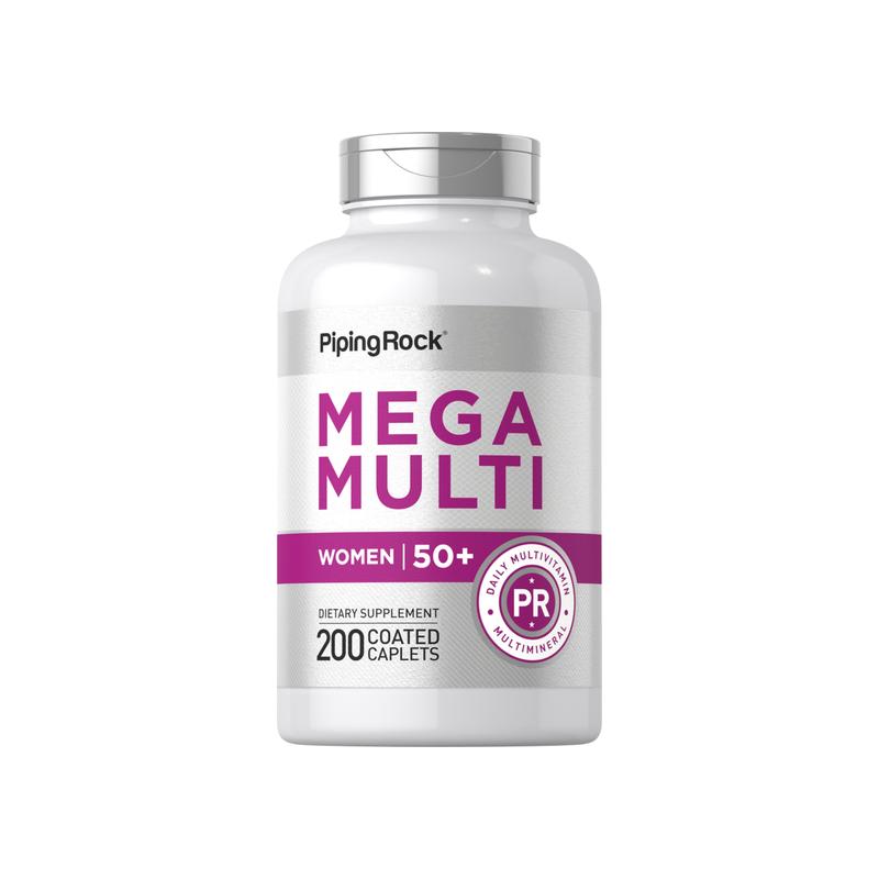 Women's Mega Multi 50 +,200 包衣 Caplet