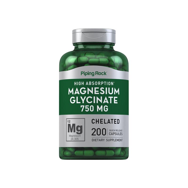 甘氨酸镁750mg,200粒快速释放胶囊