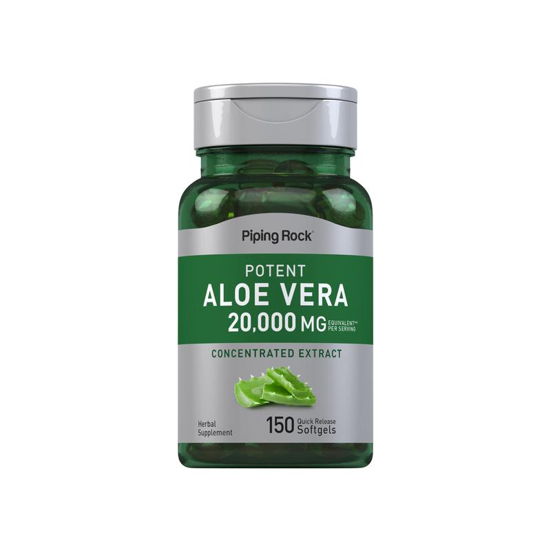 高浓度芦荟提取物，每份 20000 毫克，150 粒