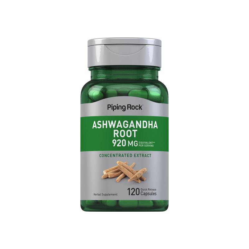 南非醉茄根提取物，每份 920 毫克，120 粒