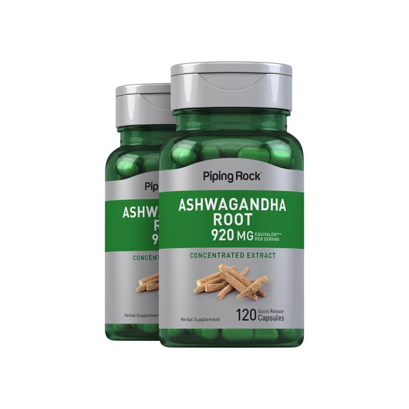 南非醉茄根提取物，每份 920 毫克，120 粒