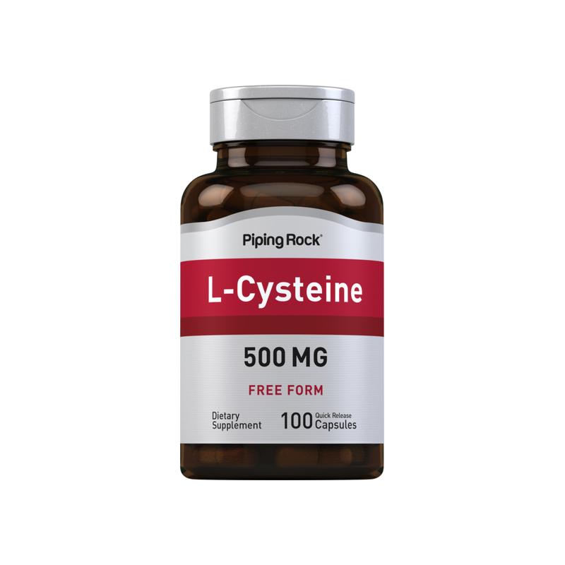 L - 半胱氨酸，每粒 500 毫克，100 粒