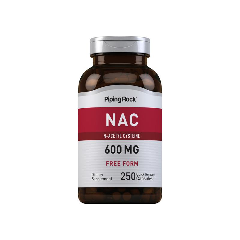 N - 乙酰半胱氨酸胶囊，每粒 600 毫克，250 粒