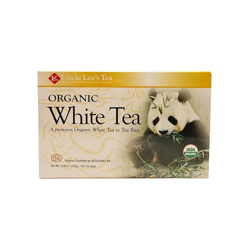 有机白茶，100 茶包