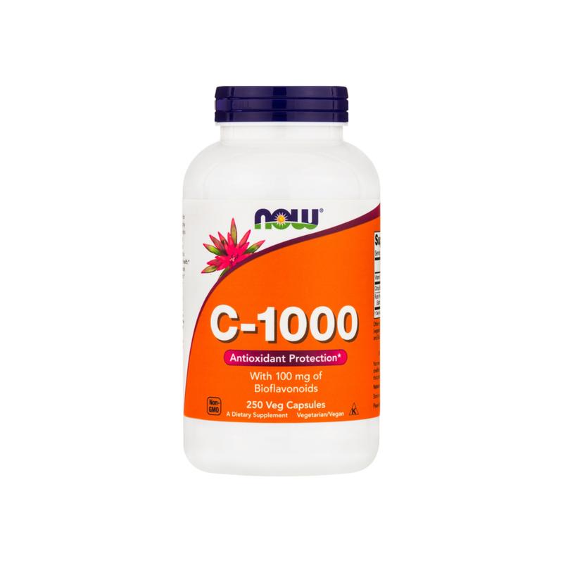 维生素 C 1000 毫克 + 生物类黄酮，250 粒
