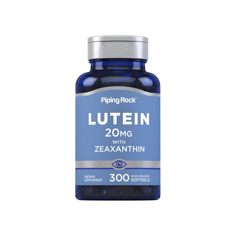 叶黄素 + 玉米黄质，每粒 20 毫克，300 粒