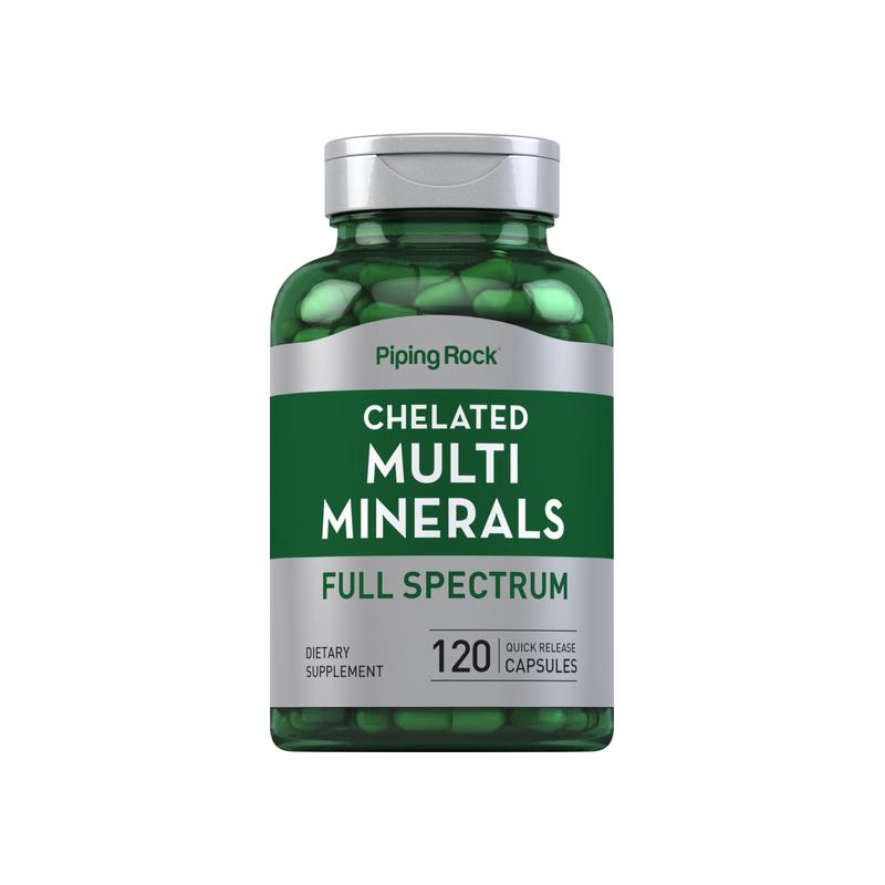 Mega Multi Chelated Minerals,120 速释 胶囊