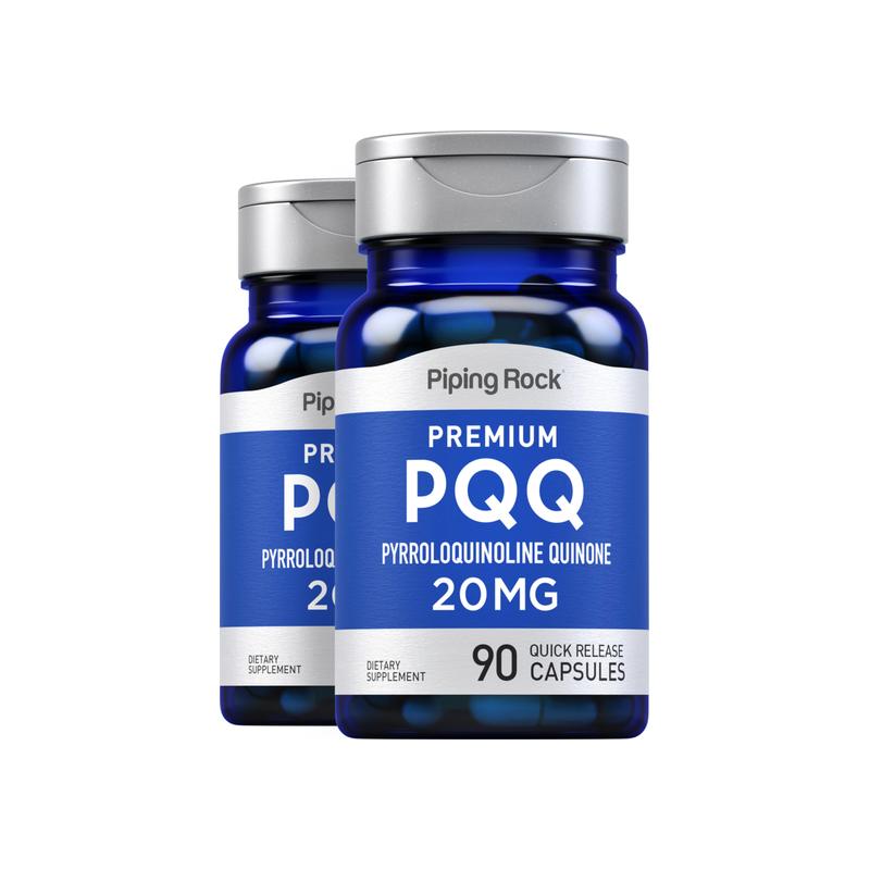 吡咯并喹啉醌（PQQ），每粒 20 毫克，90 粒，共 2 瓶