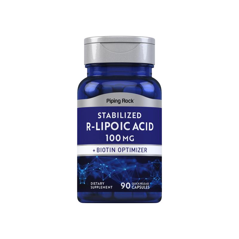 稳定型 R - 硫辛酸，每粒 100 毫克，90 粒