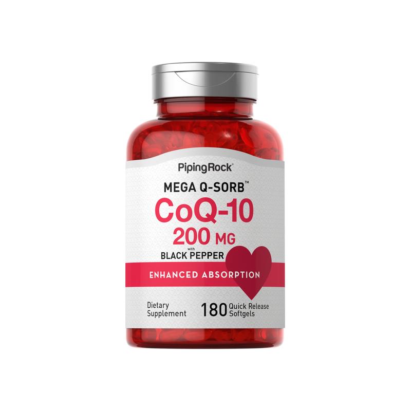 Q10,200 毫克,180 速释软胶囊