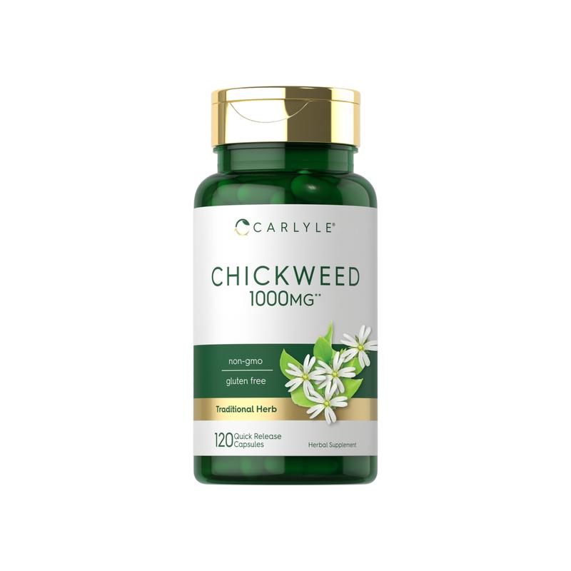 繁缕提取物，每粒 1000 毫克，120 粒