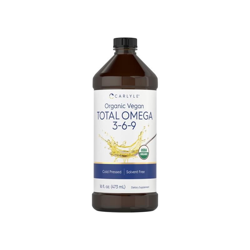 有机植物源 Omega 3-6-9 复合油，16 液量盎司（473 毫升）/ 瓶