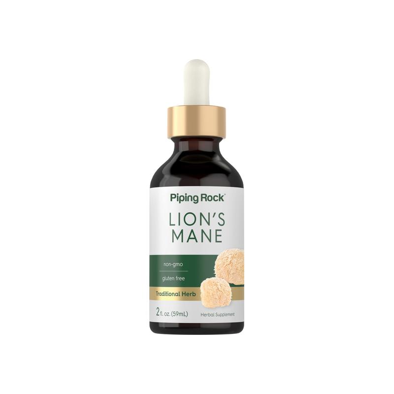 猴头菇液态提取物，2 液量盎司（59 毫升）滴管瓶