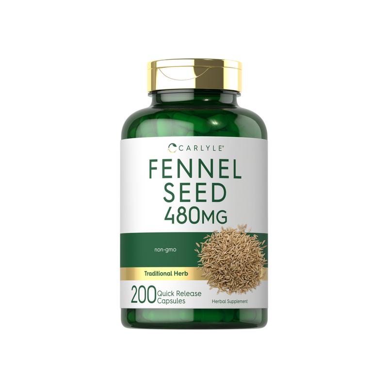 茴香籽提取物，每粒 480 毫克，200 粒